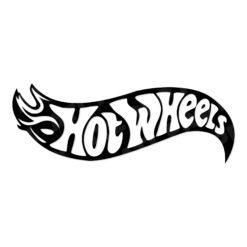 Hot Wheels Inspired Decal | Retro Flame Logo Vinyl | Kids Toy Car Sticker